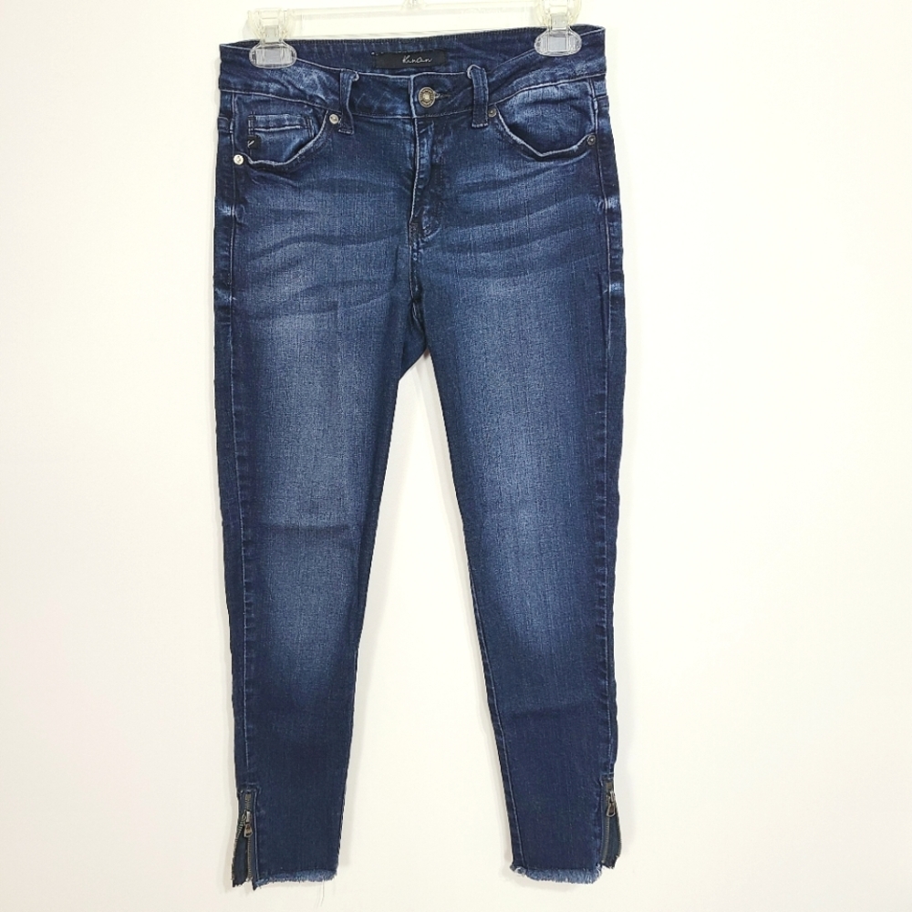 KanCan | Cropped Zipper Jeans Style Estilo #KC6051HRD Size 26